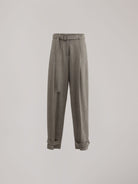 PANTALONE IN POLIVISCOSA CON CINTURINO