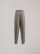 PANTALONE IN POLIVISCOSA CON CINTURINO