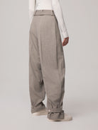 PANTALONE IN POLIVISCOSA CON CINTURINO
