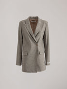 BLAZER DOPPIOPETTO REGOULAR IN POLIVISCOSA