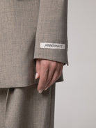 BLAZER DOPPIOPETTO REGOULAR IN POLIVISCOSA