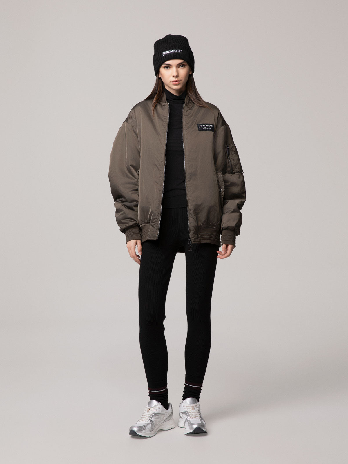 BOMBER OVERSIZE IN NYLON