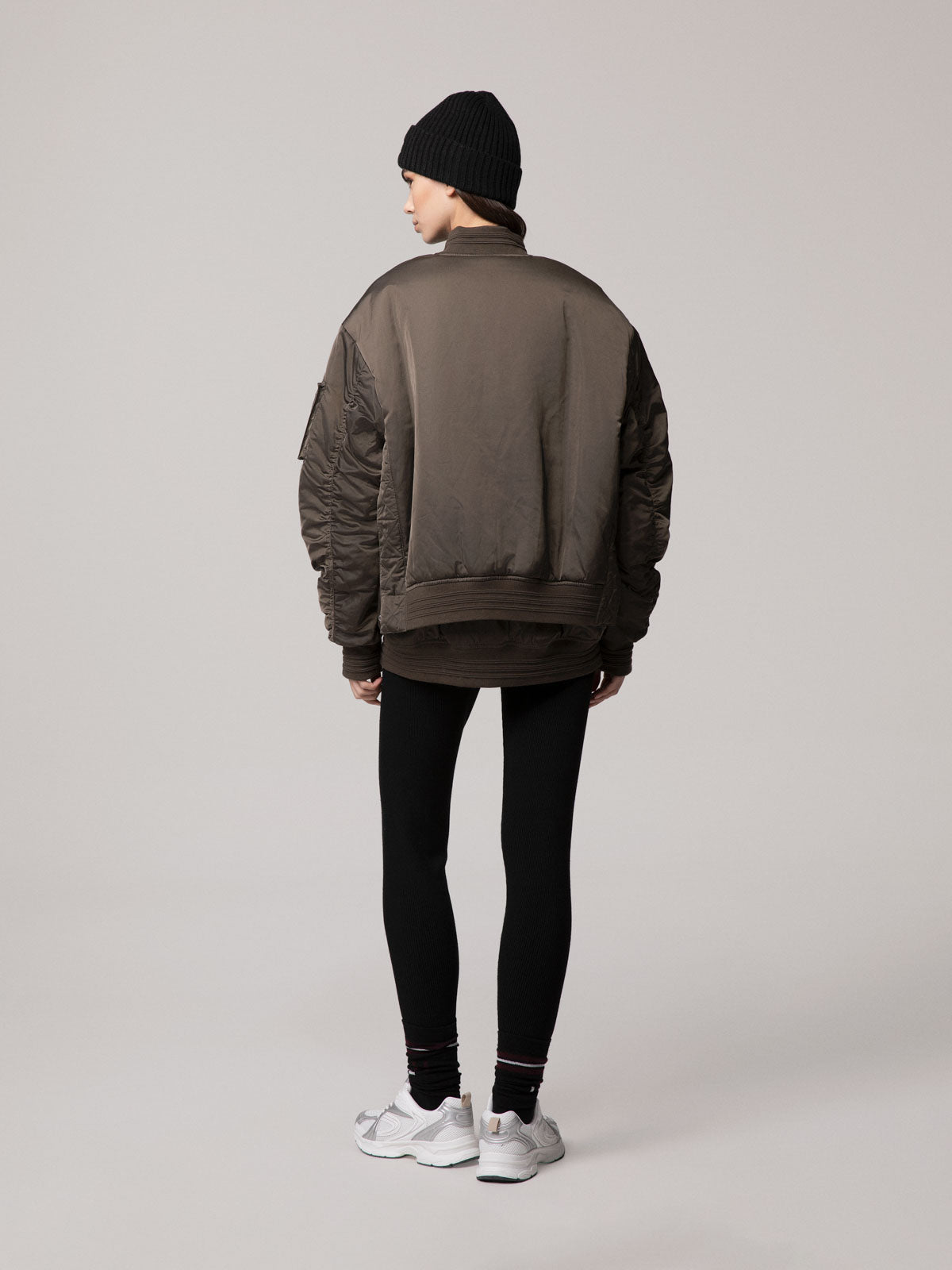 BOMBER OVERSIZE IN NYLON