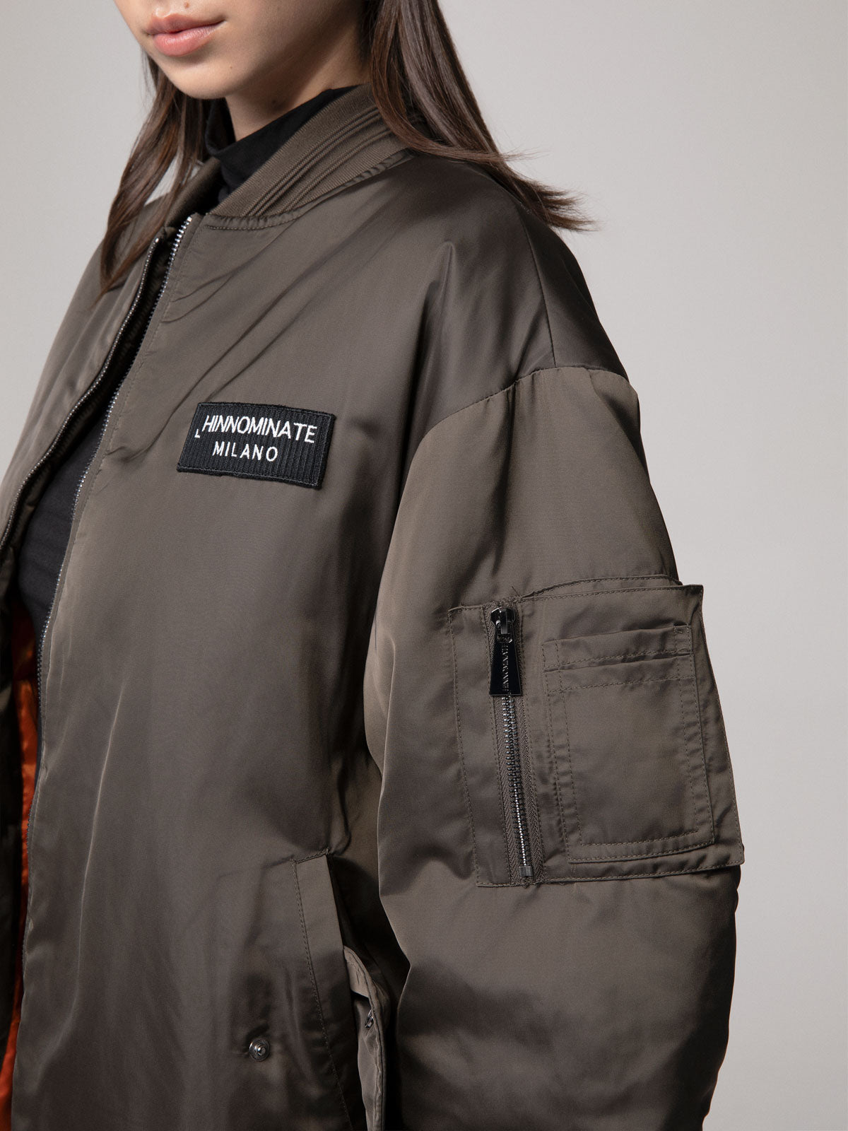 BOMBER OVERSIZE IN NYLON
