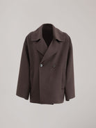 CAPPOTTO CORTO DOUBLE IN PANNO