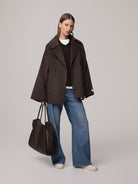 CAPPOTTO CORTO DOUBLE IN PANNO