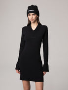 VESTITO IN MAGLIA CON RICAMO