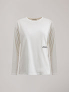 T-SHIRT IN JERSEY A MANICA LUNGA