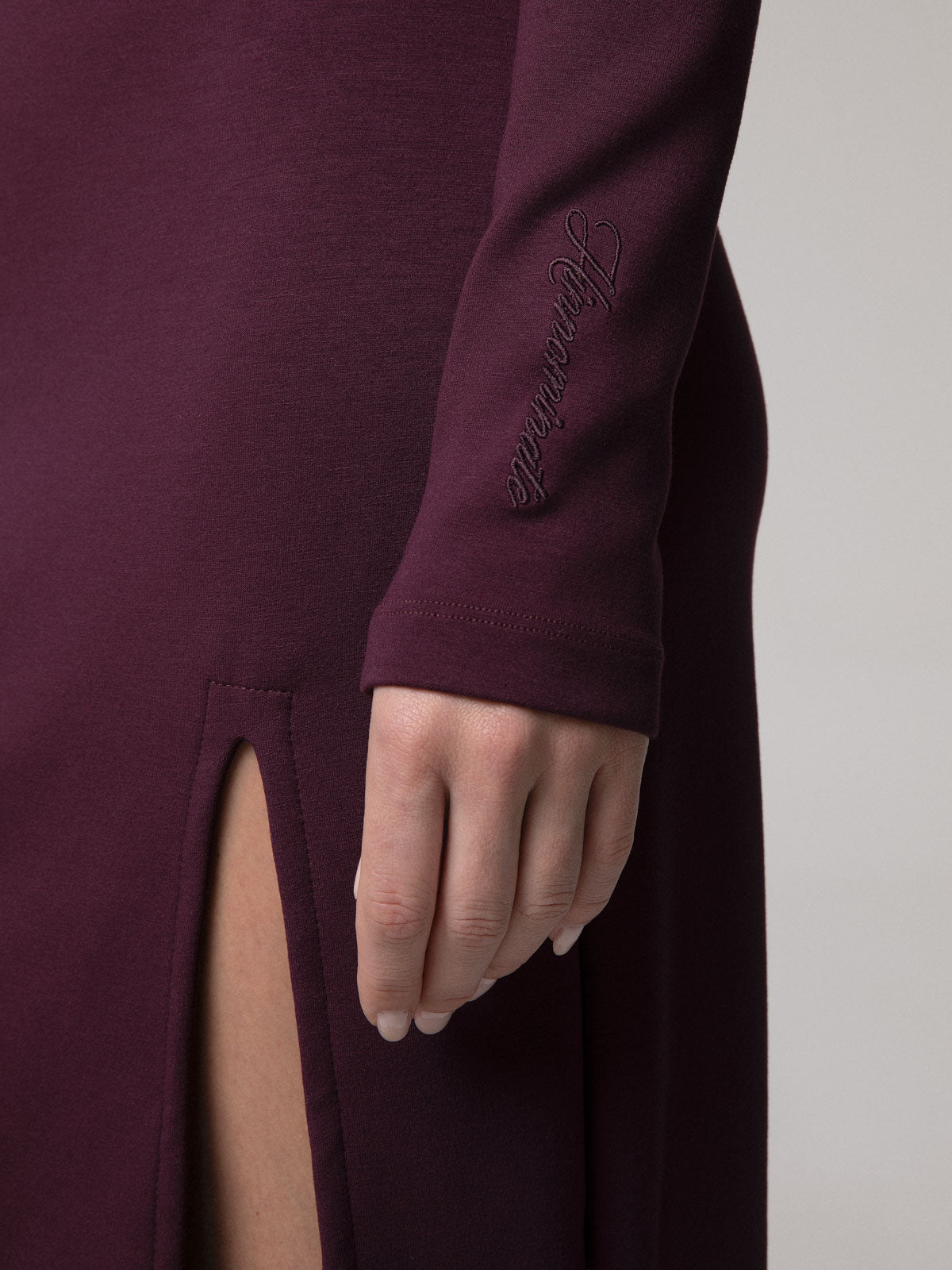 LONG DRESS MIDI IN VISCOSA