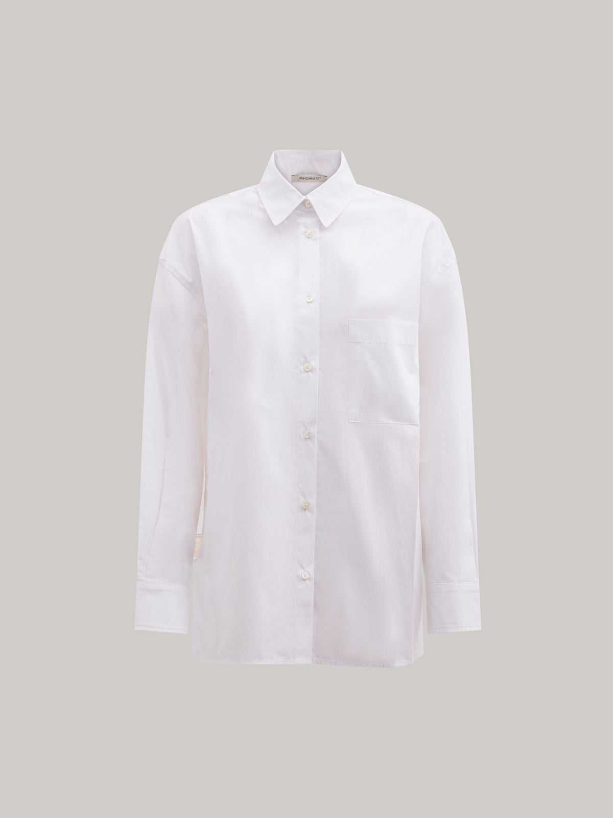 CAMICIA OVER CON TASCHINO