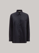CAMICIA OVER CON TASCHINO