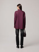 CAMICIA OVER CON TASCHINO
