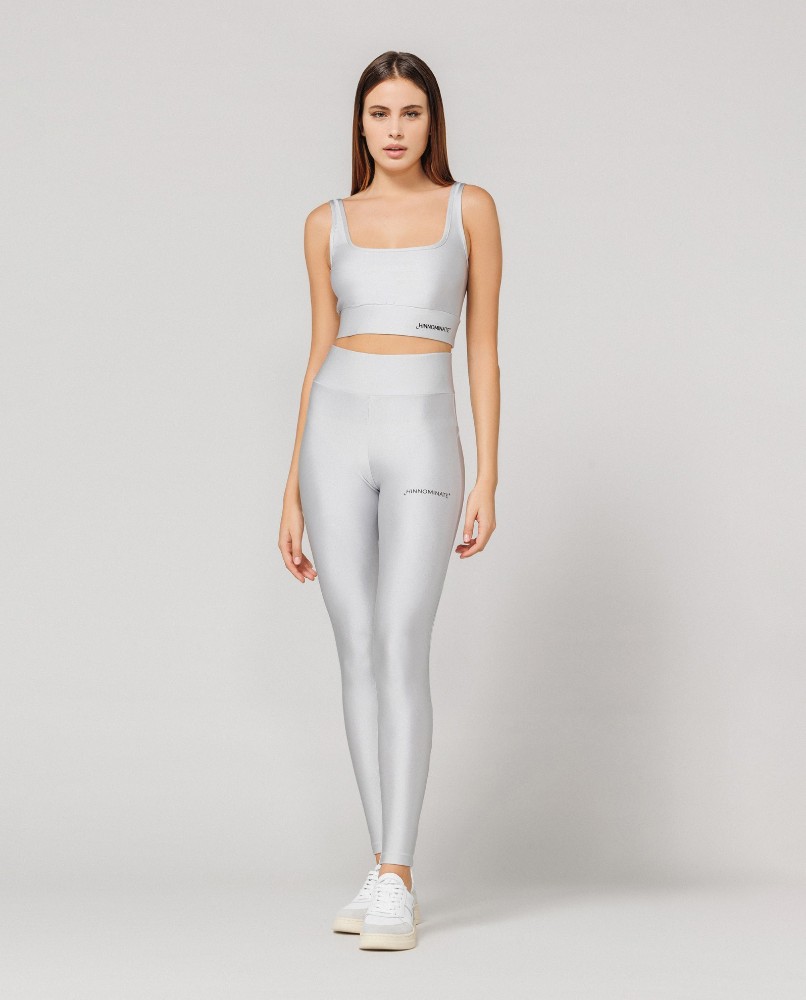 Leggings in Lycra Stone gray