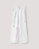 Pantalone In Bull Denim Bianco