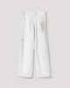 Pantalone In Bull Denim Bianco