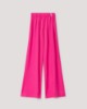 Pantalone Largo Dritto Fucsia