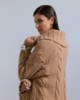 CARDIGAN A TRECCE CON ETICHETTA SUL POLSO