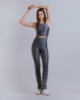 LEGGINGS IN LYCRA LUCIDA CON STAMPA LATERALE