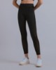 LEGGINGS FITNESS CON INERTI IN TULLE CON STAMPA SILICONATA