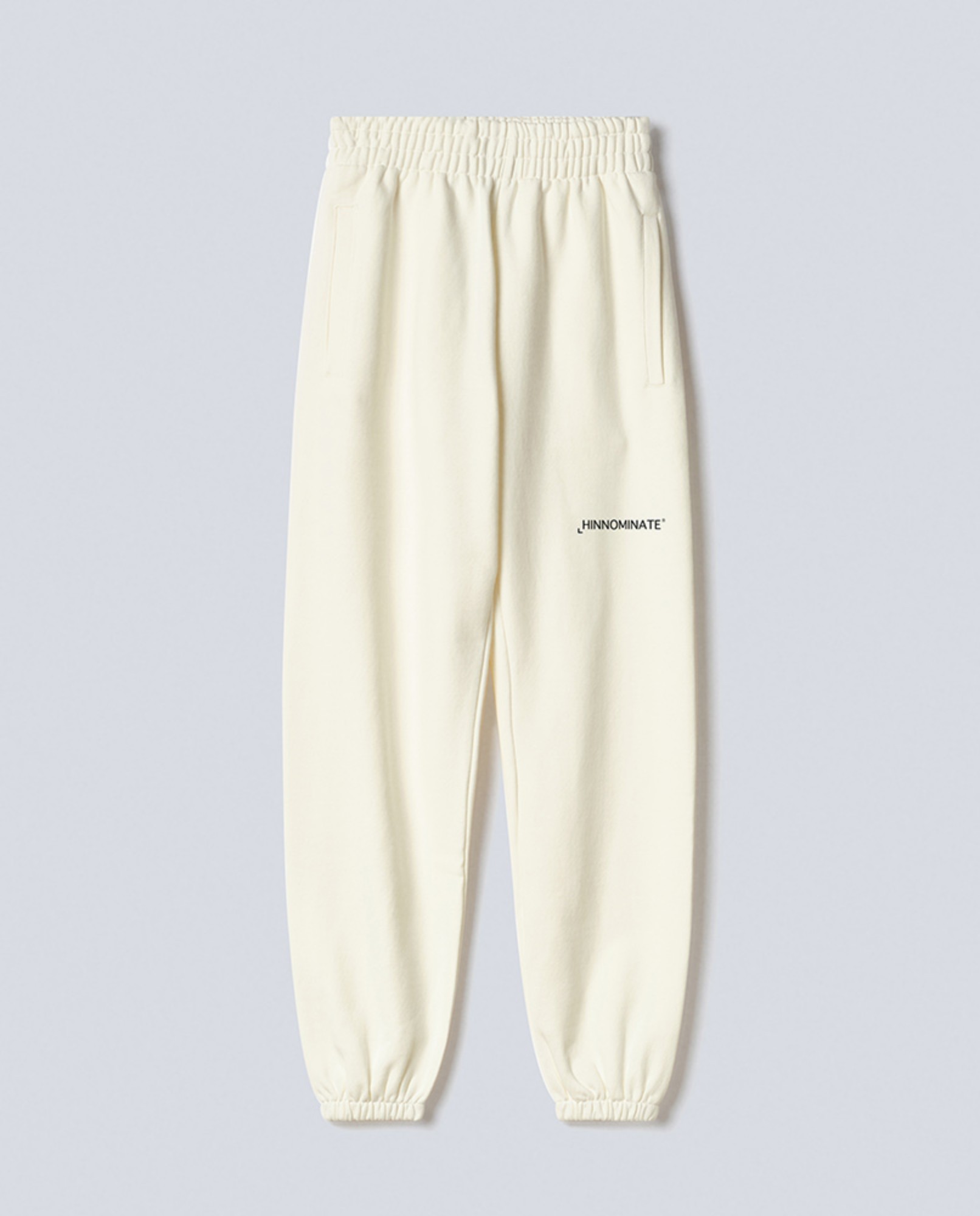 Pantalone Over In Felpa Off White