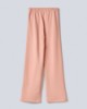 Pantalone Dritto In Felpa Con Stampa Old Rose