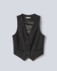 Gilet Monopetto Con Personalizzazione Nero