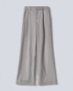 Pantalone Over Con Pences Grigio Melange