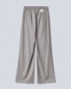 Pantalone Over Con Pences Grigio Melange