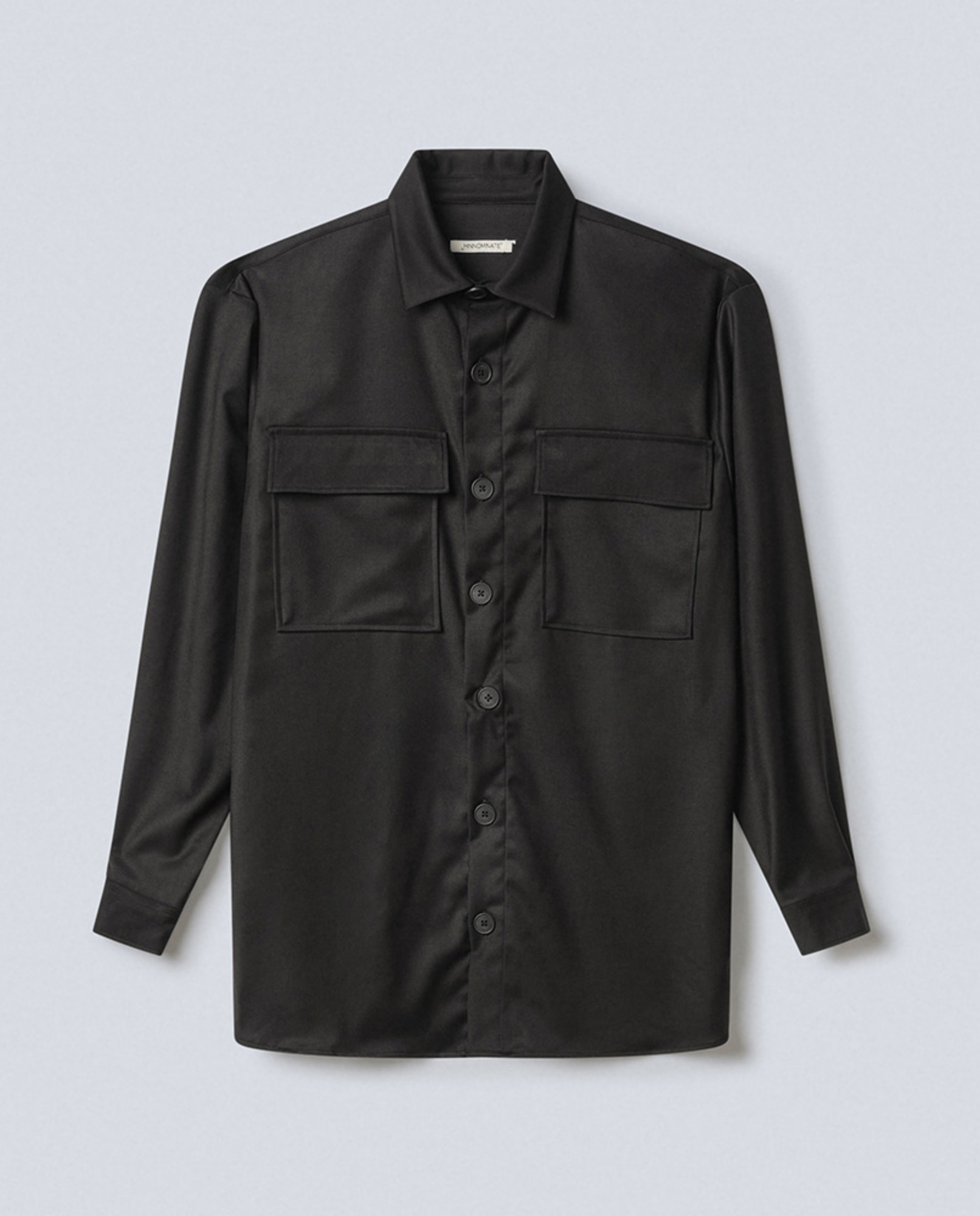 Camicia Con Tasche Sul Davanti Nero