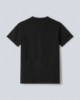 T-Shirt In Jersey Con Flock Nero