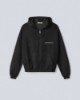 Giubbino All Zip In Modal Nero