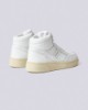 Sneaker Basket Alta In Action Leather Bianco