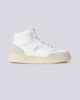 Sneaker Basket Alta In Action Leather Bianco