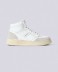 Sneaker Basket Alta In Action Leather Bianco