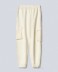 Pantalone In Modal con Inserti in Nylon e Coulisse al Fondo  •  Off White