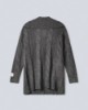 Cardigan A Trecce • Grigio Melange