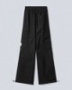 Pantalone In Nylon Con Tasconi •  Nero