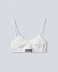 Reggiseno In Costina Con Elastico  • Bianco