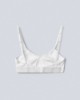 Reggiseno In Costina Con Elastico  • Bianco