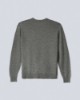 Immagine di Maglia Paricollo Misto Cashmere Con Intarsio • Grigio Melange