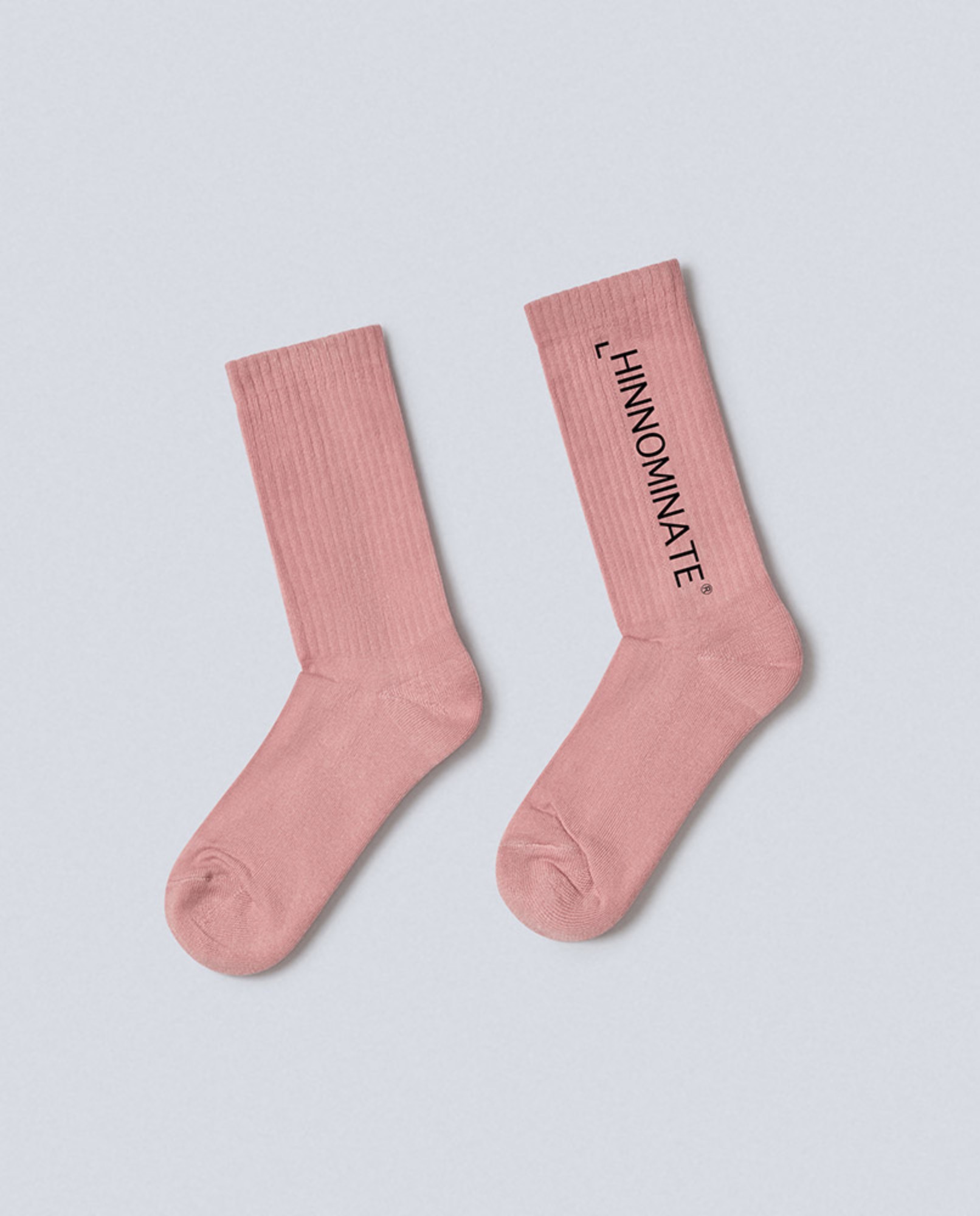 Picture of Socks With Vertical Inlay Old Rose