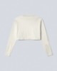 Immagine di Crop Top In Jersey Manica Lunga  • Off White