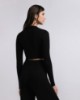 Immagine di Crop Top In Costina Mossa •  Nero