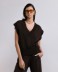 Picture of Sleeveless V-neck in knit Moro