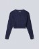 Picture of Crewneck sweater with label Blue