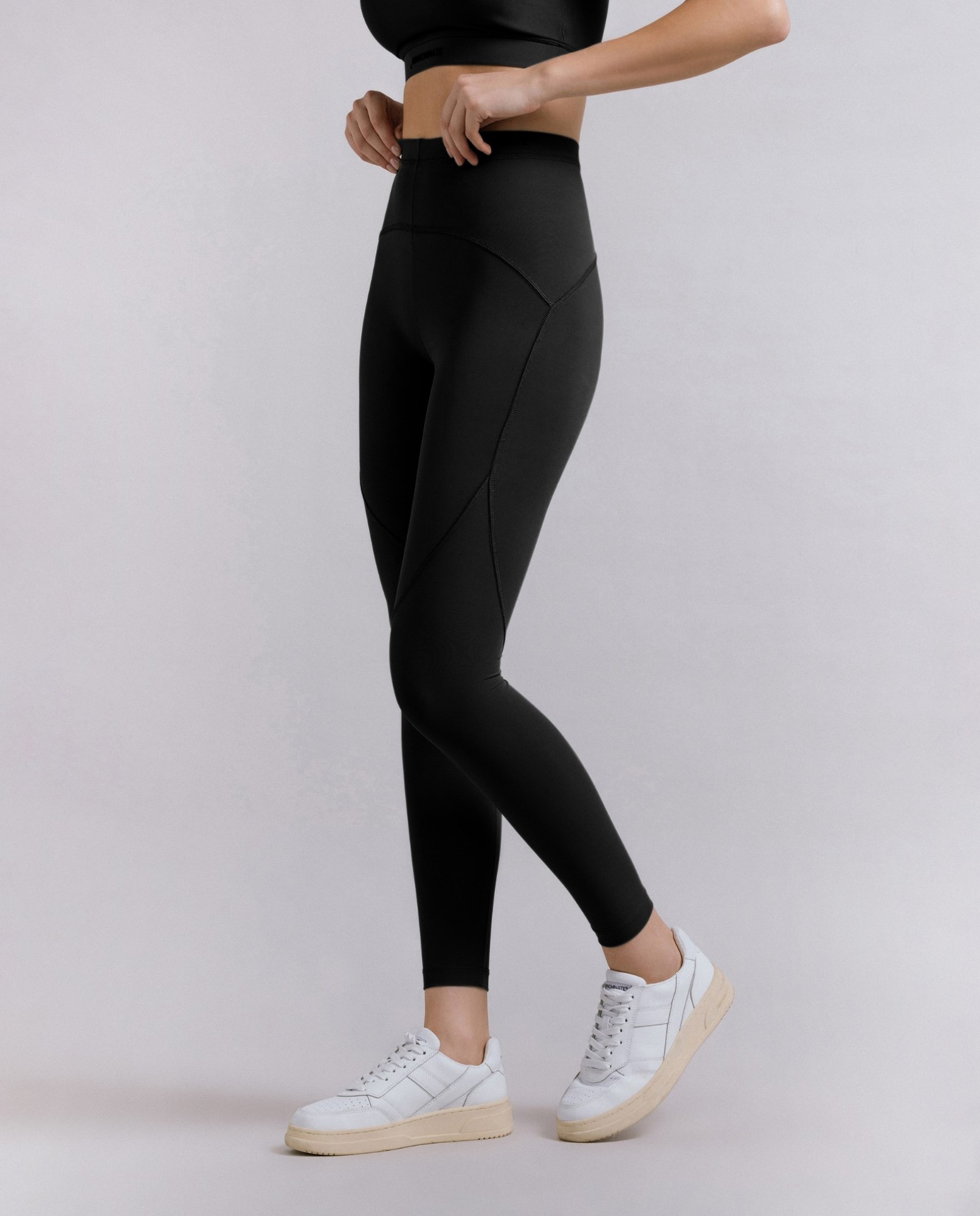 Picture of Fitness Leggings With Print Black