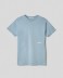 T-shirt mezza manica in jersey basica • Azzurro polvere