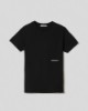 T-shirt mezza manica in jersey basica • Nero