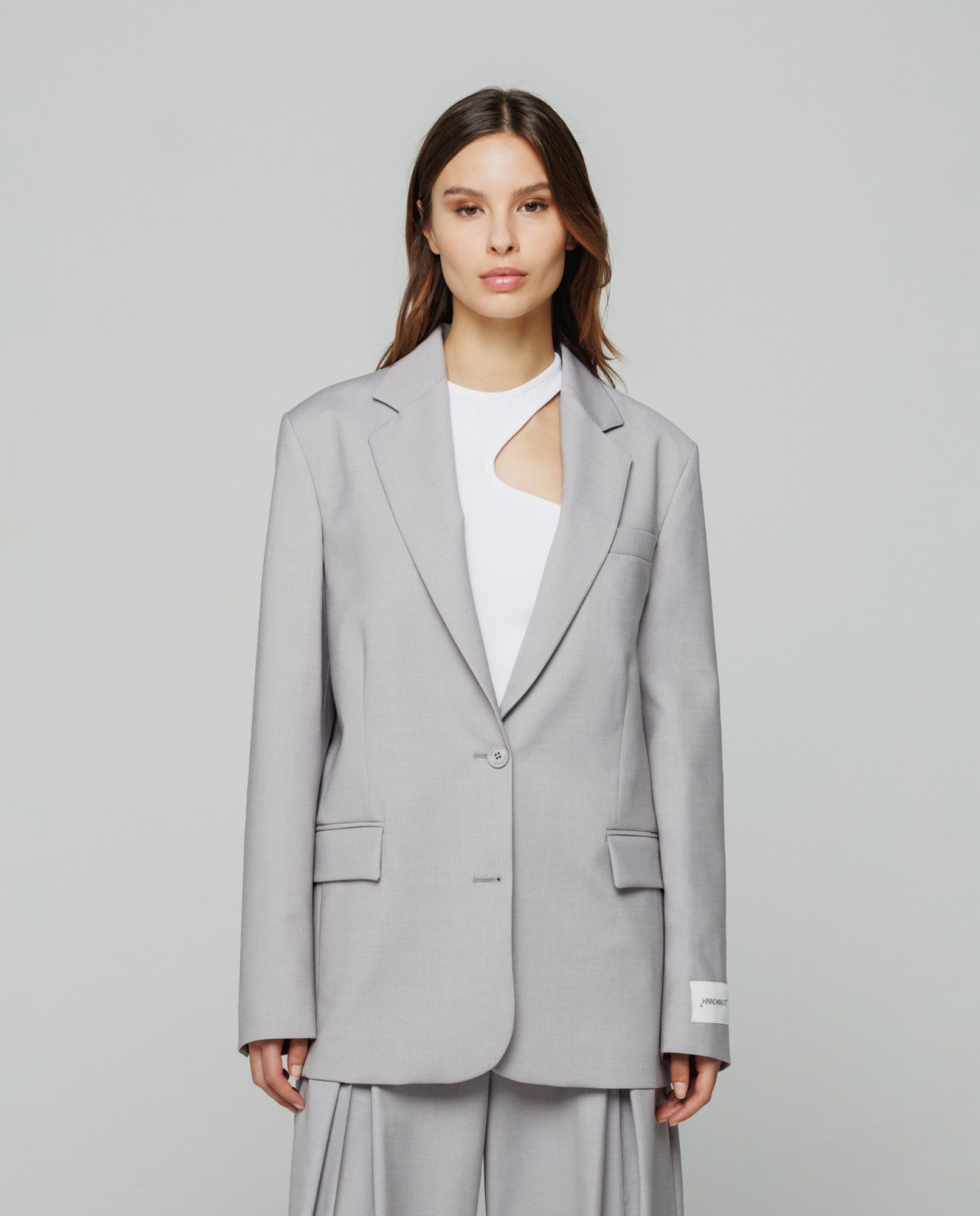 Blazer monopetto • Grigio