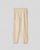 Picture of Basic fleece trousers with elasticated hem • Safari